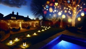 beautiful backyard lighting ideas