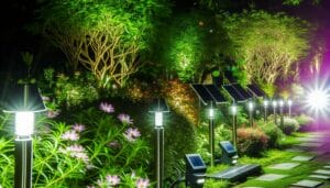 energy efficient lighting for landscaping