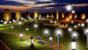 energy efficient lighting in landscape projects