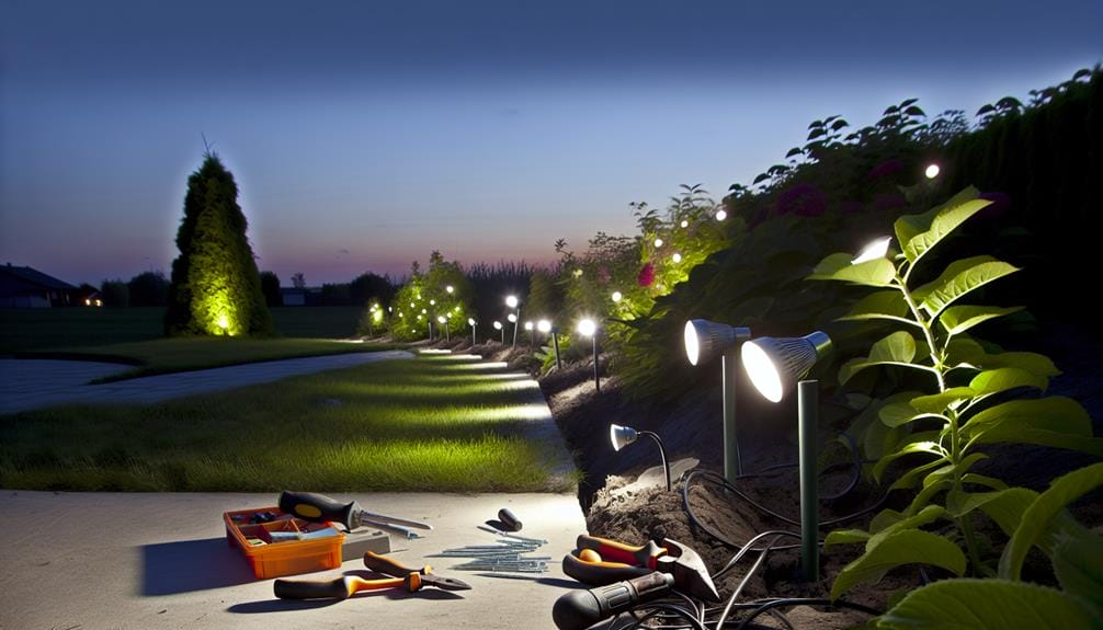 install outdoor lighting effectively