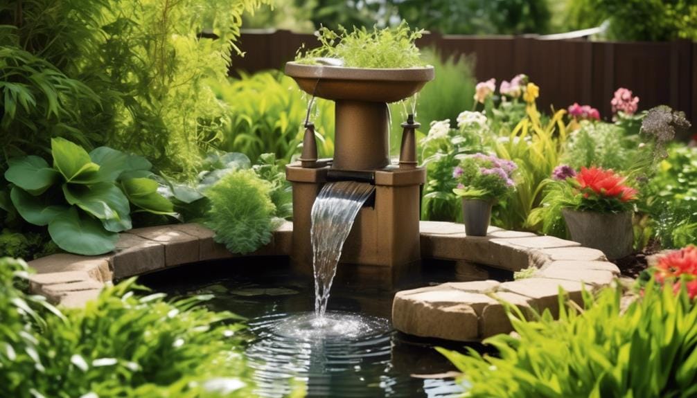 maintaining your garden water feature