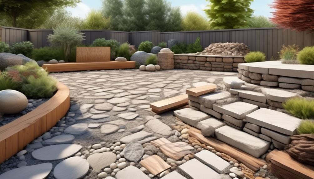 selecting the right hardscape materials