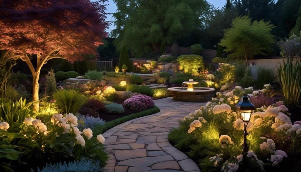 the aesthetic appeal of landscape lighting